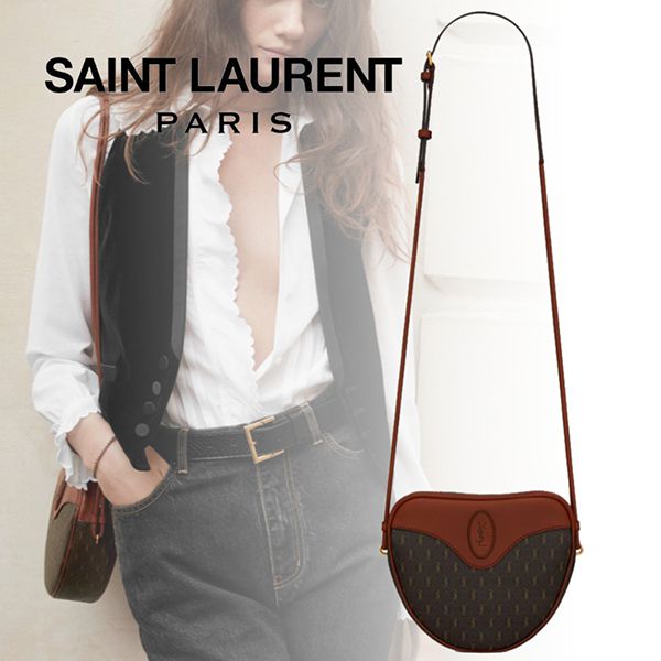 【サンローラン ショルダーバッグ コピー】クールバッグ ルモノグラム ハート 6752602UY2W2166